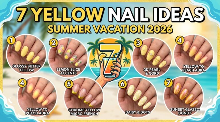 7 Yellow Nail Ideas That Scream Summer Vacation 2026