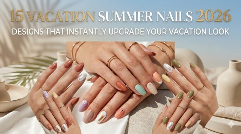 15 Vacation Summer Nails 2026 Designs That Instantly Upgrade Your Vacation Look